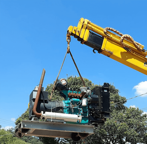 Instalação de Gerador de Energia